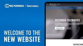 Introducing New Website  Teltonika [upl. by Salangi]