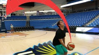 Basketball Stadium Trick Shots [upl. by Tilford]