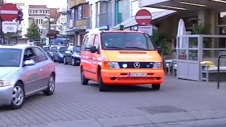 Ambulance en Brandweer De Panne  Mug Veurne [upl. by Hosea]