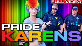 PRIDE PARADE KARENS SHUT DOWN BY COPS [upl. by Dellora745]