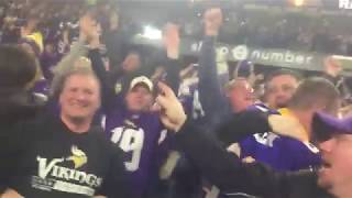 Minneapolis Miracle Reaction Vikings vs Saints Post Game Pandemonium [upl. by Lacram610]