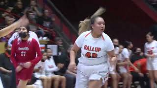 State Girls basketball Bernalillo vs Gallup [upl. by Irot92]