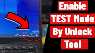 How to Enable Test on Windows 1011 For Use Unlock Tool Enable Driver Signature TestMode [upl. by Eibreh739]