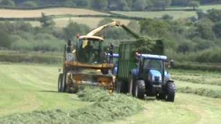 Yellow and Blue  New Holland FX 60 plus Tractors [upl. by Meesaw]