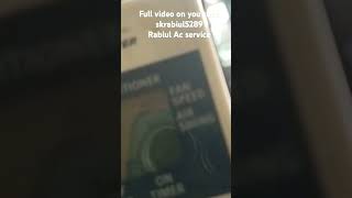 Panasonic AC remote demo [upl. by Nyladnarb]