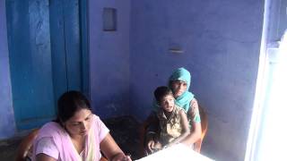 Sushma providing MMR vaccines at a camp at Niwaznagar Narnaul [upl. by Ahsiuq]