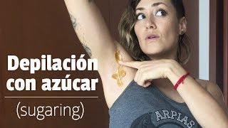 Depilación con azúcar Sin termómetro Sugaring [upl. by Petty285]