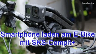 Smartphone laden am EBike mit dem SKSCompit meine Erfahrung [upl. by Avra376]