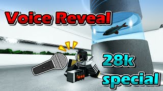 VecetyP Voice Reveal 28K Special Roblox Parkour [upl. by Eemak176]