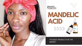 MANDELIC ACID Recommendations for POC  The Ordinary 10 WISHTREND YTTP INKEY LIST ♡ April Basi [upl. by Treve]