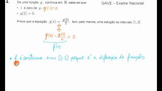 Teorema de Bolzano  Matemática 12º Ano [upl. by Ynned]