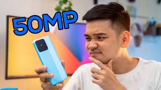 Rp2 Juta kamera 50 Megapixel  Review realme narzo 50A Indonesia [upl. by Price371]