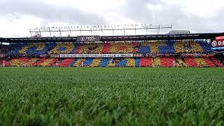 Sparta  slavia 135 2023 Letná  choreo na protilehlé tribuně při derby [upl. by Mutat]