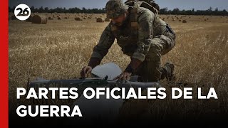 GUERRA RUSIA  UCRANIA  Partes oficiales de la guerra [upl. by Iluj147]