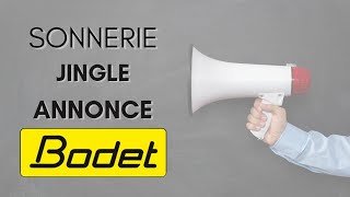 SONNERIE B  JINGLE ANNONCE BODET  SONNERIE ÉCOLECOLLÈGELYCÉEEREACFA [upl. by Melquist]