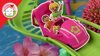 Playmobil Film deutsch  Achterbahn im Polly Pocket Freizeitpark  Kinderfilm von Familie Hauser [upl. by Jeavons]