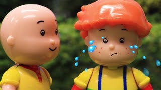 Funny Animated cartoons Kids  Leos Birthay  WATCH ONLINE  Caillou Stop Motion [upl. by Chadwick]