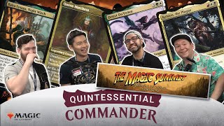 CONTENT CREATOR SHOWDOWN at Magic Summit Baba Lysaga vs Queen Marchesa vs Drizzt vs Kelsien MTG EDH [upl. by Oliva]