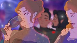 Feyre and Nesta  Be Nice  Acotar Animation [upl. by Nodnil261]