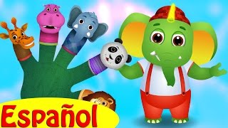 Cinco Deditos Abrir Cerrar Five Little Fingers  Canciones infantiles en Español  ChuChu TV [upl. by Emmeline256]