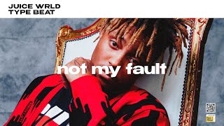 Juice WRLD Type Beat  quotNot My Faultquot  The Kid LAROI x Post Malone Type Beat 2023 [upl. by Laohcin711]