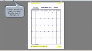 The NoFrills Printable Calendar  How To Print Our Calendars in Portrait and Landscape Mode [upl. by Inobe]