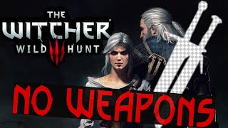 Witcher 3  NO WEAPON ONLY FIST 🤜✊🤛👊 gameplay [upl. by Assennej255]