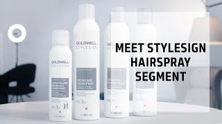 Meet the Hairspray Styling Products  StyleSign  Goldwell Education Plus [upl. by Dib]