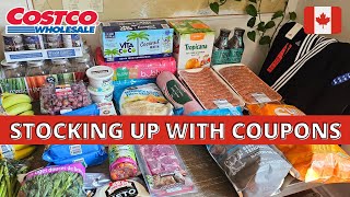 New Costco HAUL  COSTCO CANADA Shopping [upl. by Oletta]