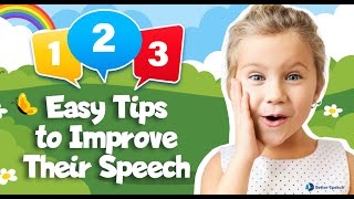 3 Tips to Improve Your Childs Speech Speech Therapist Reveals What Works [upl. by Soracco]