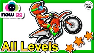 Moto X3M All Levels 3 Stars nowgg [upl. by Htebiram]