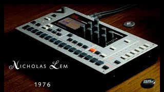 Nicholas Lem 1976 Monomachine mk2 [upl. by Otilia]