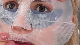 Pour avoir le glow incroyable dAngèle superposez les masques  beautytips beautysecrets [upl. by Dis]