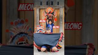 Barongan meong meong lucu funny [upl. by Kean]