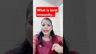 Local immunity microbiology immunology mbbs bds nursing phrama medical neet exam immunity [upl. by Ertnom976]