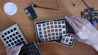 ErgoDox Wireless Assembly Group Buy Round 1 [upl. by Anyad64]