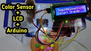 Arduino Color identifier Project  Color sensor  16 x 2 LCD Display Project  Teach Me Something [upl. by Xad]