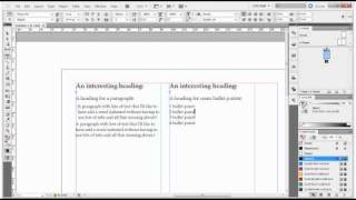 Easy way to indent text in Adobe InDesign CS5 [upl. by Ecyla85]