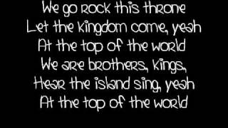 Top of the world Mitchel Musso lyrics [upl. by Eekcaj]