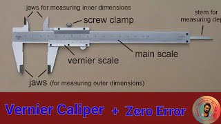 Vernier Caliper  Physics practical  by anil sir  class 11 [upl. by Silera773]