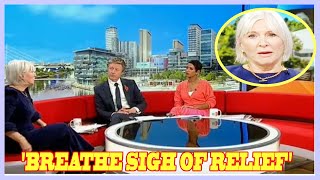 BBC Breakfast fans breathe sigh of relief after dreadful Nadine Dorries interview ends [upl. by Lenor]