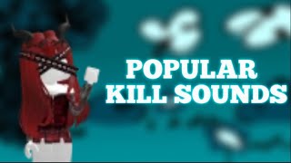 POPULAR Kill Sound CodesIDs  ROBLOX [upl. by Elicec]