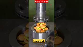 Candy crush 1 satisfying justcrushingcandies machine cancrushing crushing diy [upl. by Anomis]