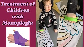 Monoplegia Cerebral Palsy with Treatment Exercises Along with case Presentation cerebralpalsy CP [upl. by Rendrag]