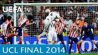 Real Madrid v Atlético Madrid 2014 UEFA Champions League final highlights [upl. by Caril]