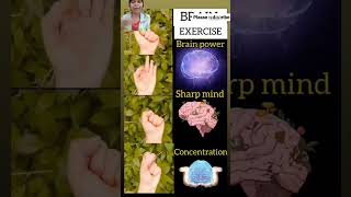 Hand mudra forbrainpower ytshorts handgesture shortvideo handstrength shorts yoga Sutra 10 [upl. by Arebma742]