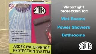 How to waterprooftank a bathroom with ARDEX WPC [upl. by Lindo]