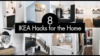 8 DIY IKEA Hacks  Tips to Customize Ikea Furniture [upl. by Enneira]