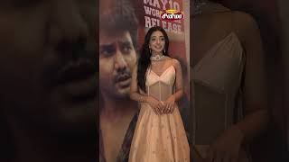 Aaditi Pohankar Entry at Star movie press meet  Dinamalar cinema  Shorts [upl. by Ireva]