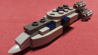 Lego Recusant Class Light Destroyer Speedbuild Star Wars Revenge of the Sith Improved Design [upl. by Tymothy687]